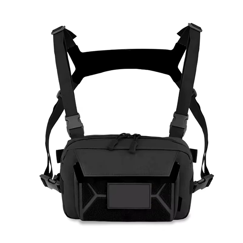 Bolsa de pecho para pesca táctica impermeable con sistema MOLLE