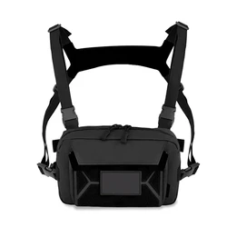 Bolsa de pecho para pesca táctica impermeable con sistema MOLLE