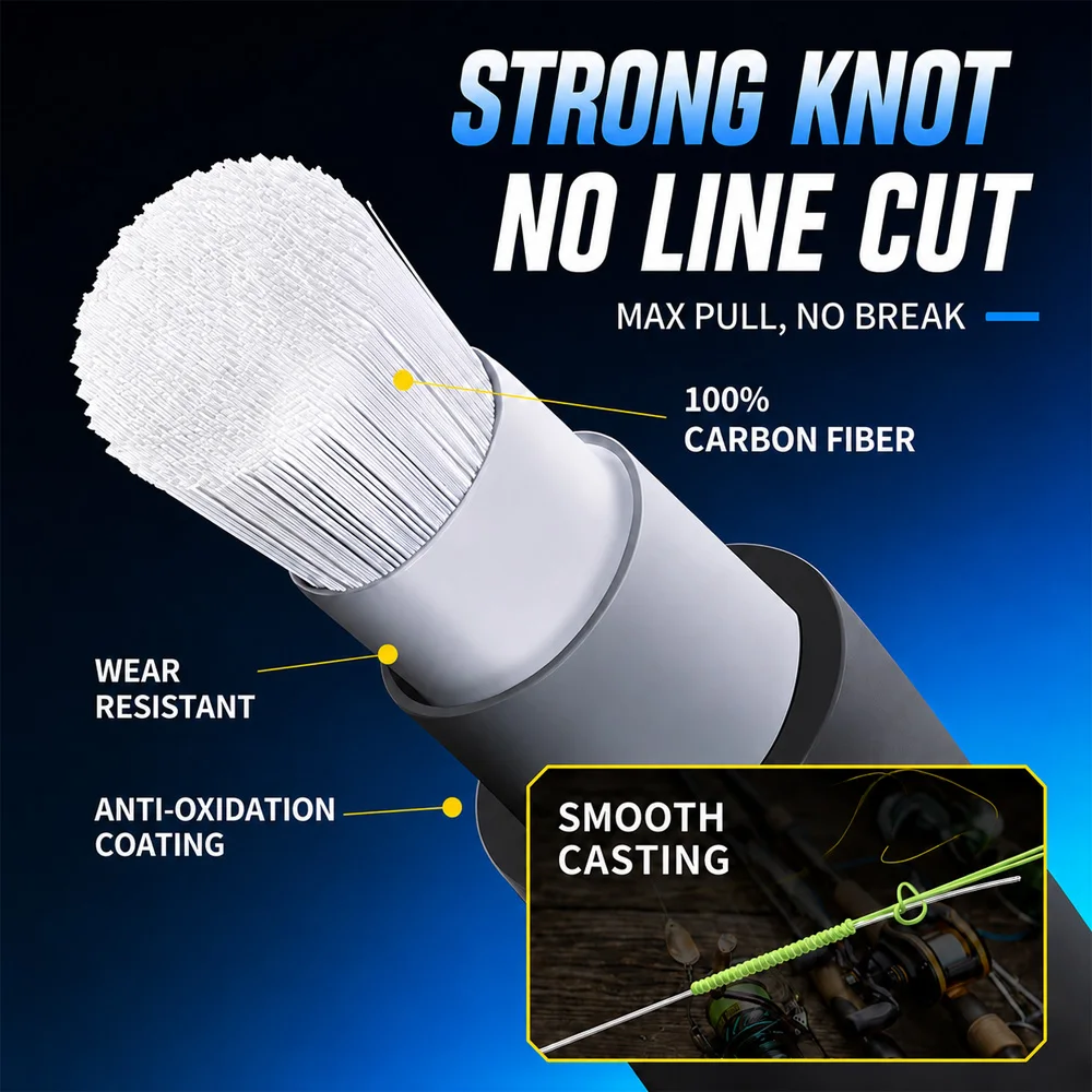 Thornsline línea de carbono hundimiento rápido baja elasticidad - imagen 4