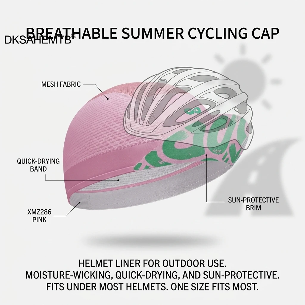 Gorro transpirable de secado rápido para ciclismo y pesca verano