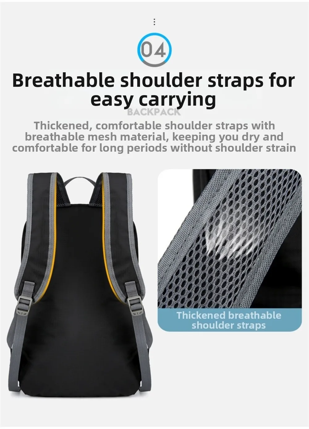 Correas ajustables ergonómicas