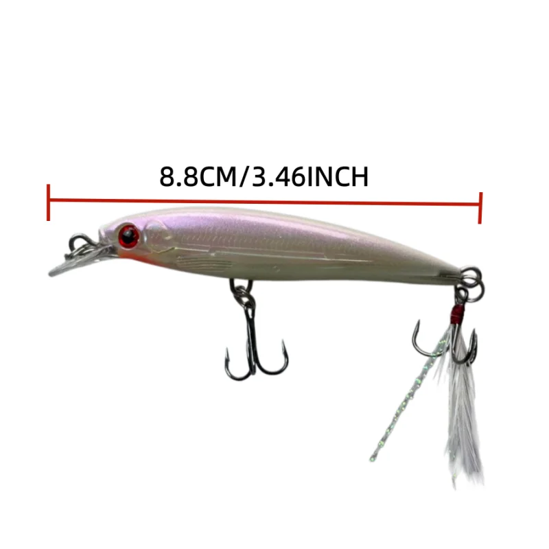 MEGAIMABASS Mino, cebo minnow artificial para pesca costera - imagen 3