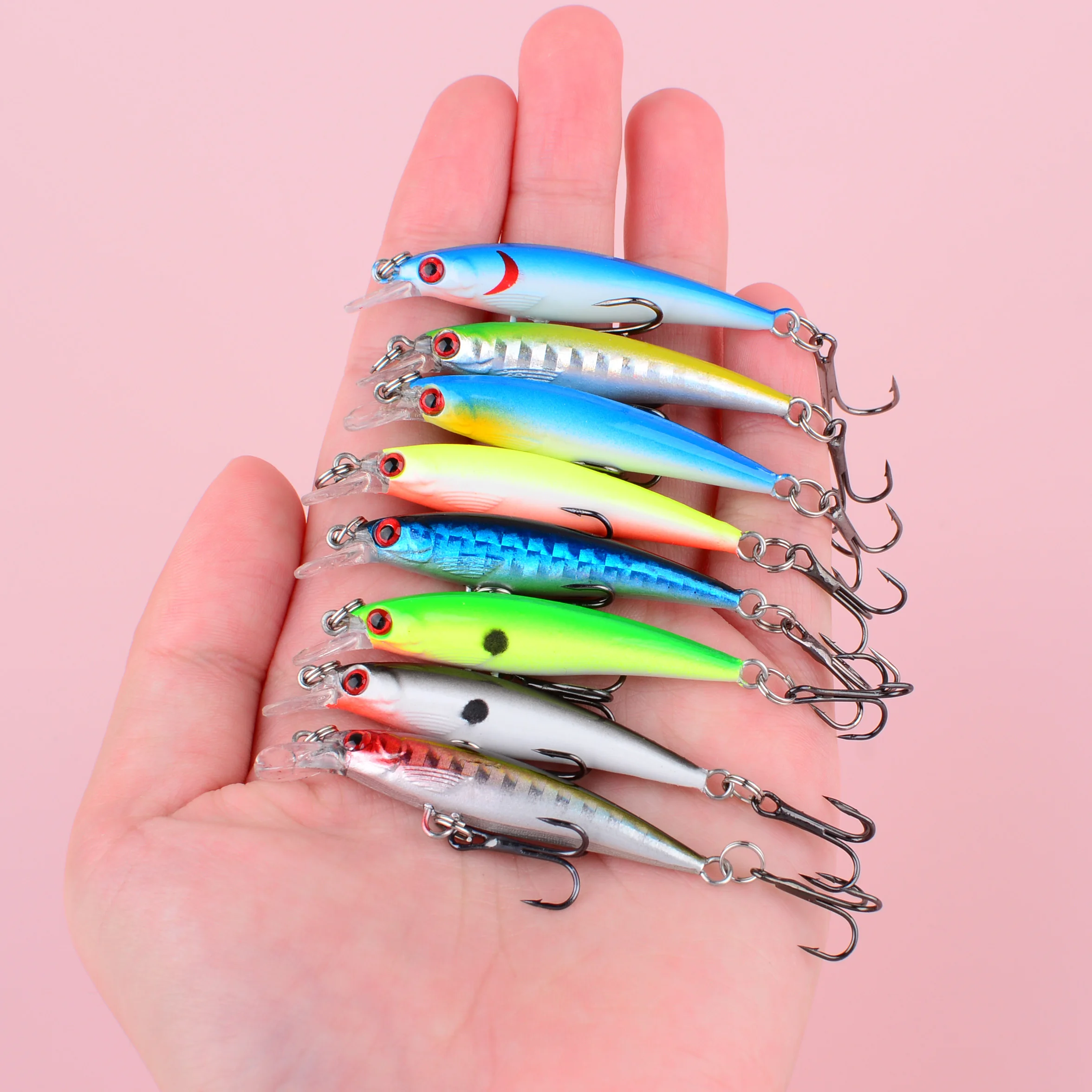 Señuelo Minnow hundible tipo swimbait para lucio y lubina - imagen 5