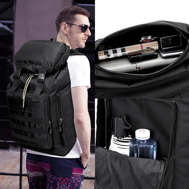 Mochila Táctica Lawaia 60L para Pesca y Senderismo - imagen 5