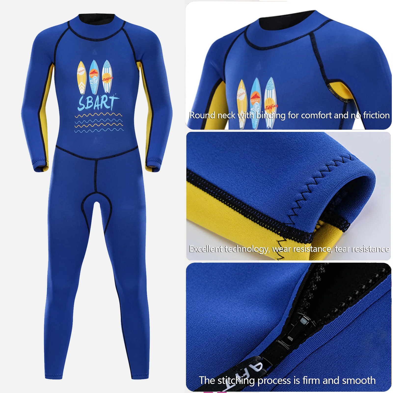 Aspecto del traje infantil para uso repetido