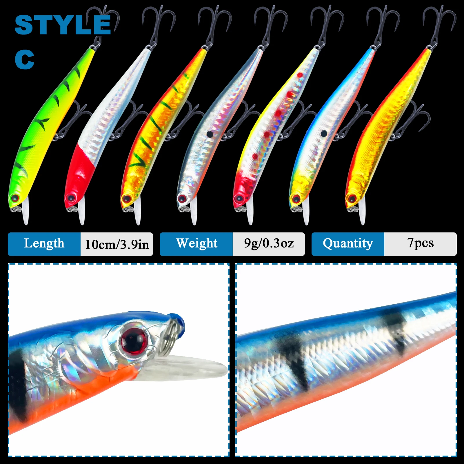 Crankbait y acabados