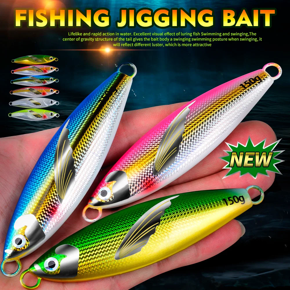 Señuelo metálico tipo cuchara para jigging