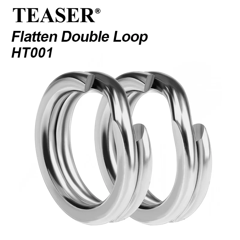 Anillos divididos acero inoxidable TEASER HT001 doble bucle - imagen 4
