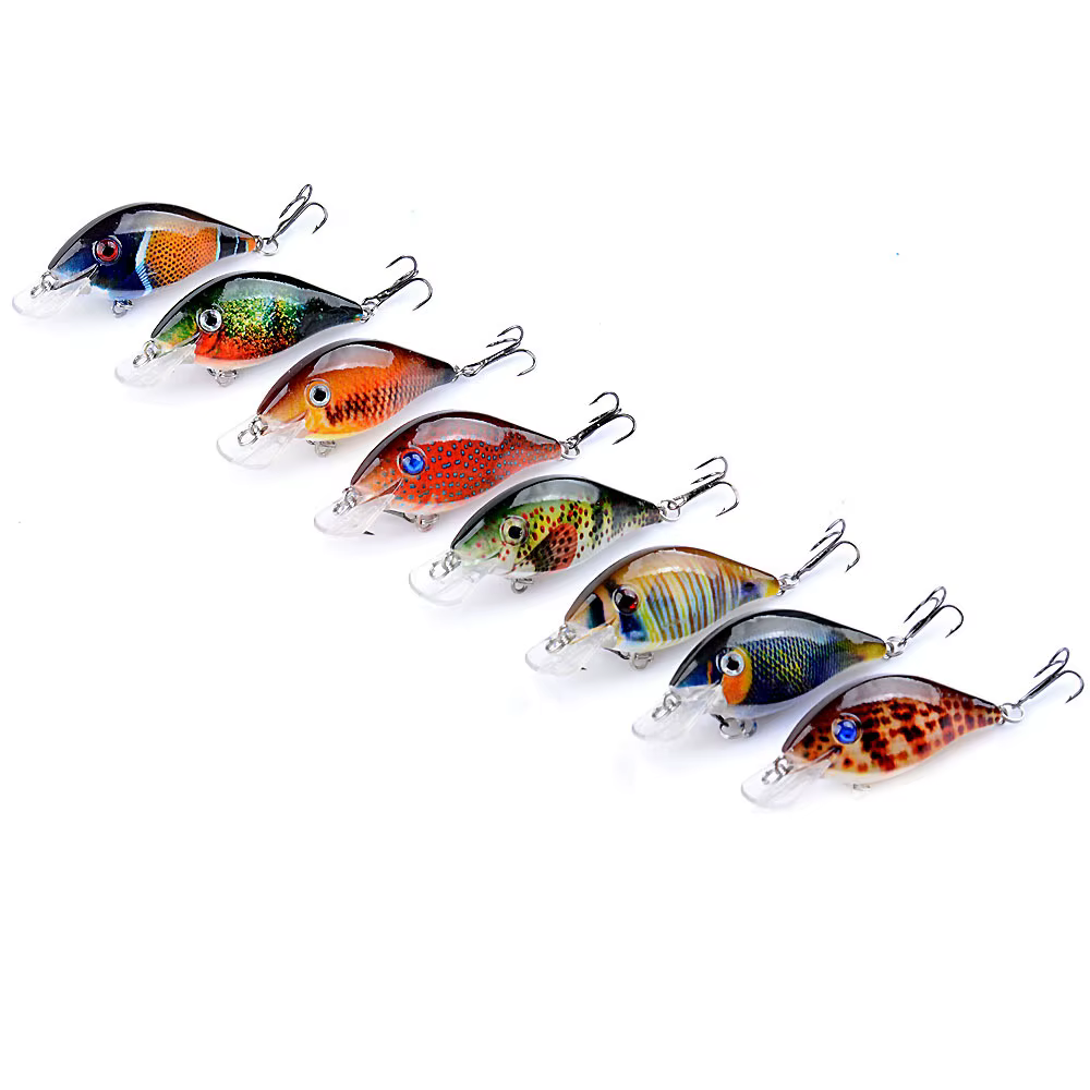 Señuelo Crankbait Minnow pintado para lubina – Trolling