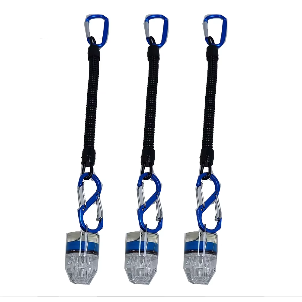 Sistema completo de luz LED con cable extensible para pesca