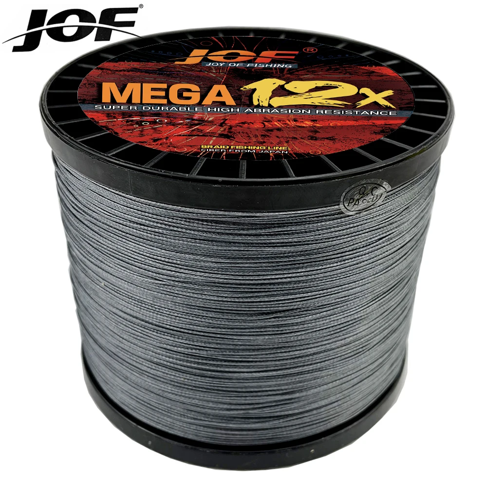JOF Sedal Trenzado 12 Hebras para Pesca de Carpa y Mar - imagen 2