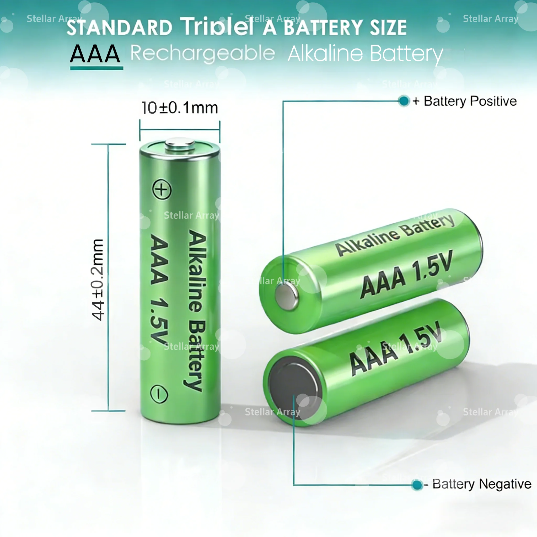 Pilas recargables AAA EPR de alta energía para linternas tácticas - imagen 5