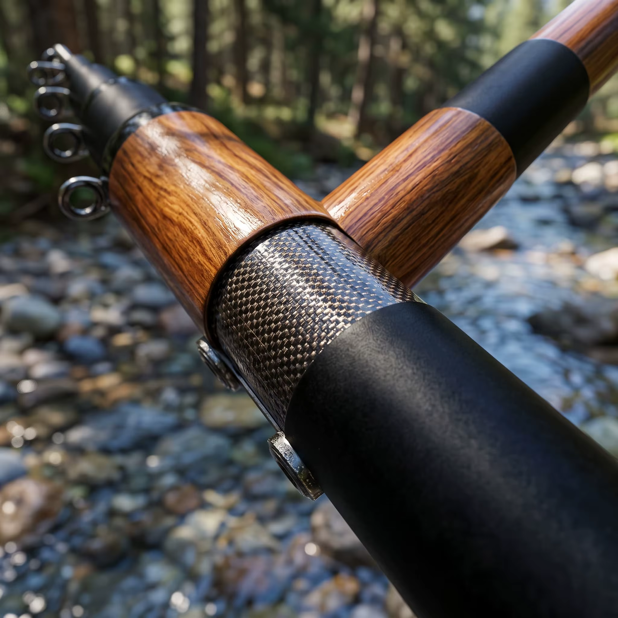 Detalle del carbono ultraligero