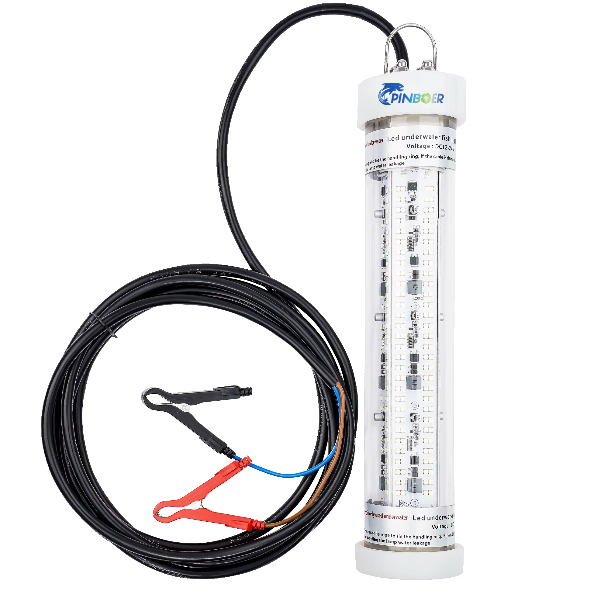 Luz LED Sumergible Pinboer 300W – Alta potencia para atracción de pesca