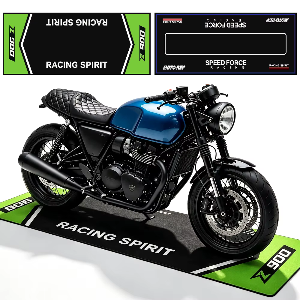 Tapete Antideslizante para Motocicleta – Diseño Personalizable a Medida