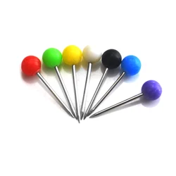 Pin de pesca de plástico colorido – Marcador de posición para aparejos