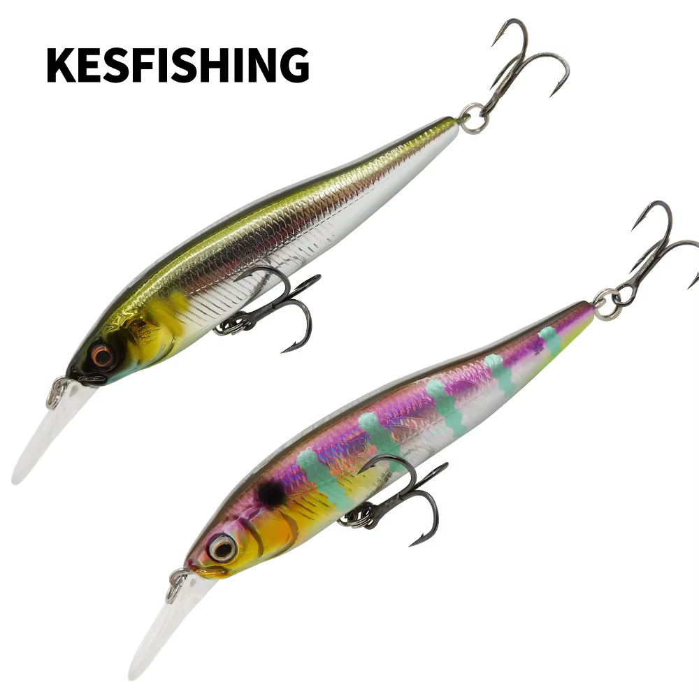 KESFISHING NAHAN Señuelo flotante lento – Pececillo cepardo
