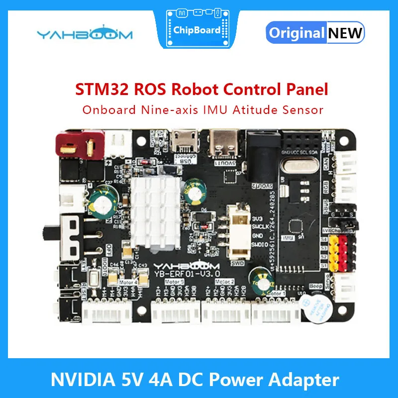 Yahboom Ros2 placa de control STM32 con IMU para Raspberry Pi - imagen 3