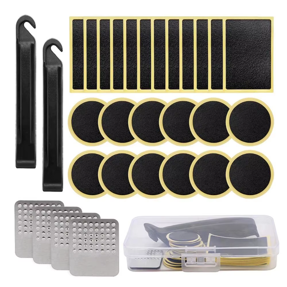 Kit Reparación Pinchazos Bicicleta – Parches de Goma Autoadhesivos - imagen 5