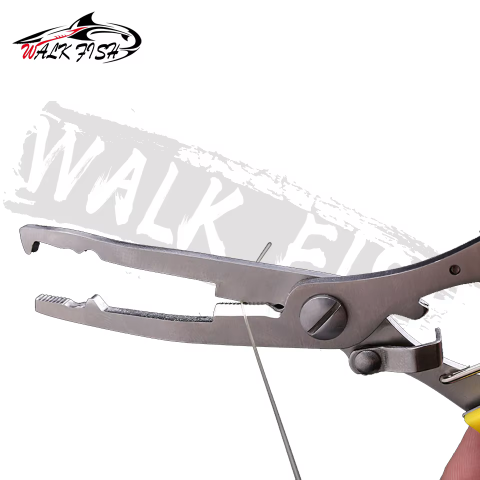 WALK FISH Mini Alicates de Pesca Acero Inox – Cortador Línea