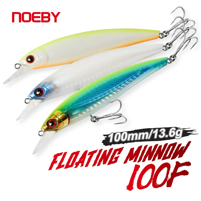 NOEBY Minnow Jerkbait de buceo para lubina y bonito