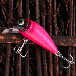 Señuelo minnow de cebo duro hundimiento lento de largo alcance