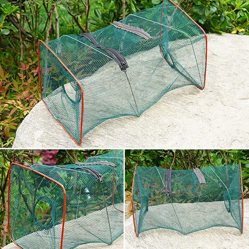 Trampa plegable desplegada
