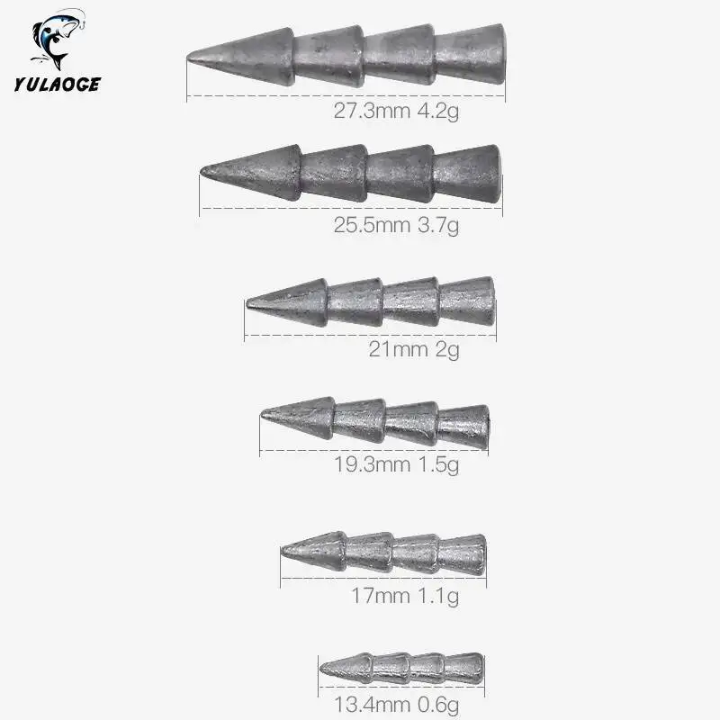 Plomos de inserción para pesca de lastre y montaje - imagen 4