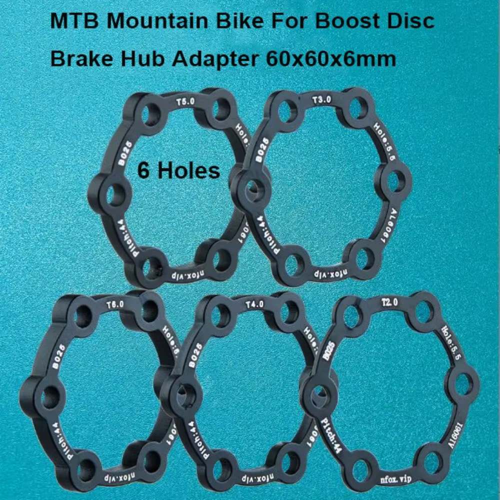 Pastillas de freno MTB negras con taladros