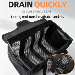 Bolsa de Pesca Impermeable para Señuelos y Accesorios de Montaje