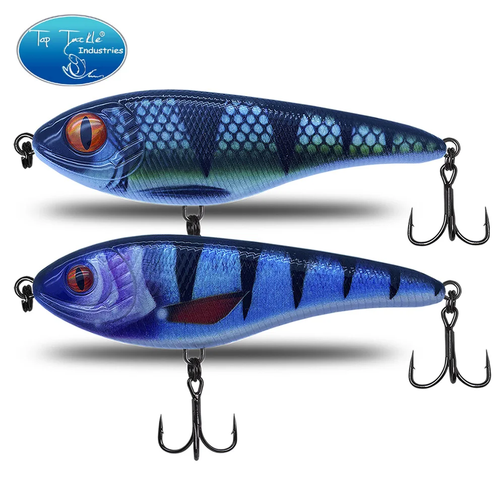 Jerkbait duro de hundimiento lento para lucio y musky - Wobbler - imagen 4