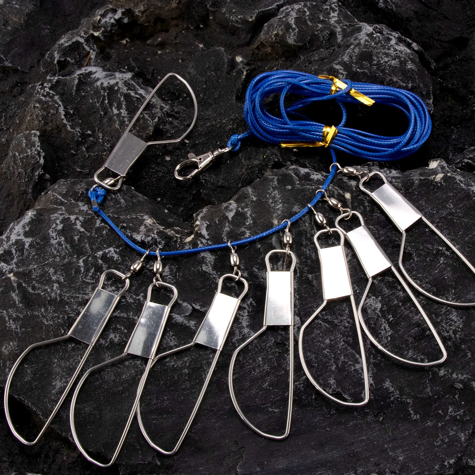 Stringer enrollado y listo para guardar