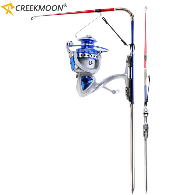 Combo Caña Automática Telescópica con Carrete para Mar y Río - imagen 2