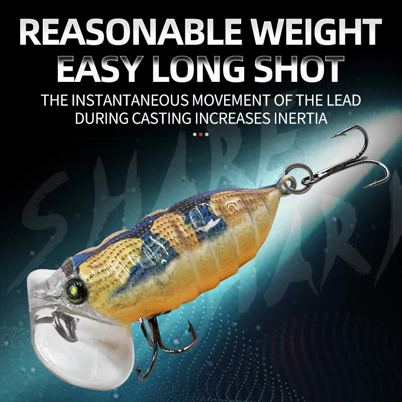ShareShark señuelo flotante de superficie tipo cigaña biónico - imagen 4