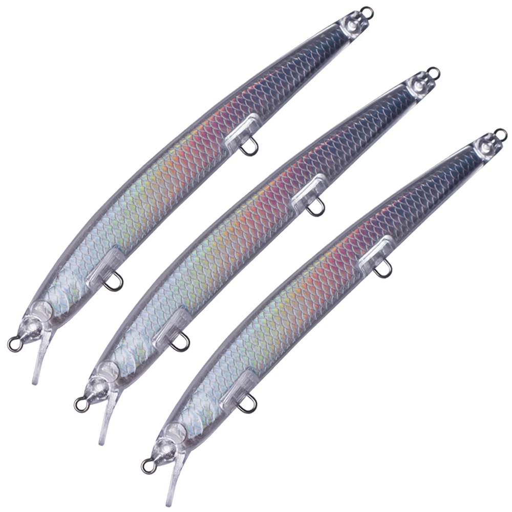 Señuelo Minnow sin pintar 13.5 cm