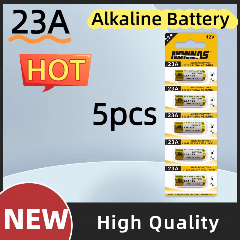 Pila A23 12V Alcalina para Timbres y Mandos a Distancia – Pack - imagen 2