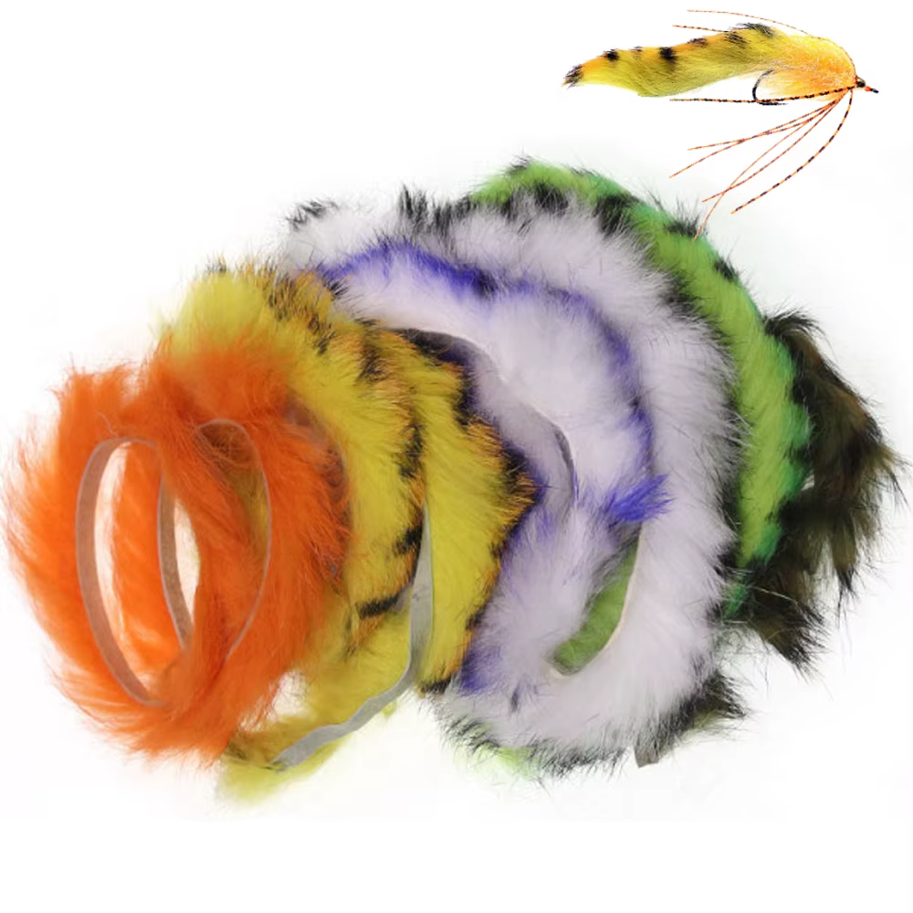Variedad de tiras zonker en colores vivos