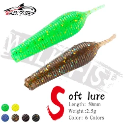 Cebo biónico WALK FISH – Pupa flotante TPR de 5 cm para lubina y mandarín
