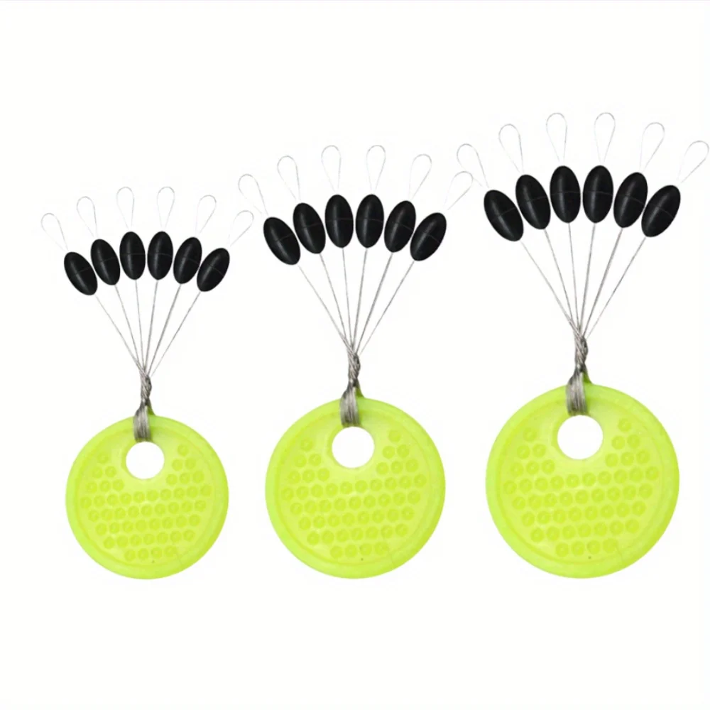Ackibbik Bobbers silicona forma oliva – tapones - imagen 3
