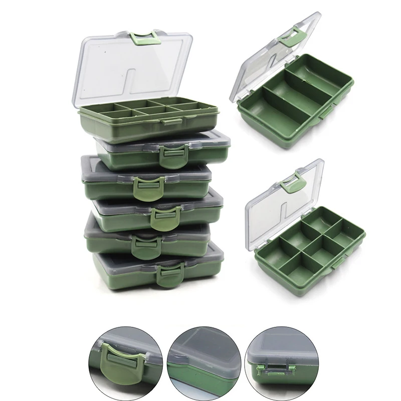 Caja de accesorios de pesca en varios estilos