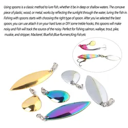 Bimoo Cucharas de Metal para Pesca – Giratorias Reflectantes Sonoras