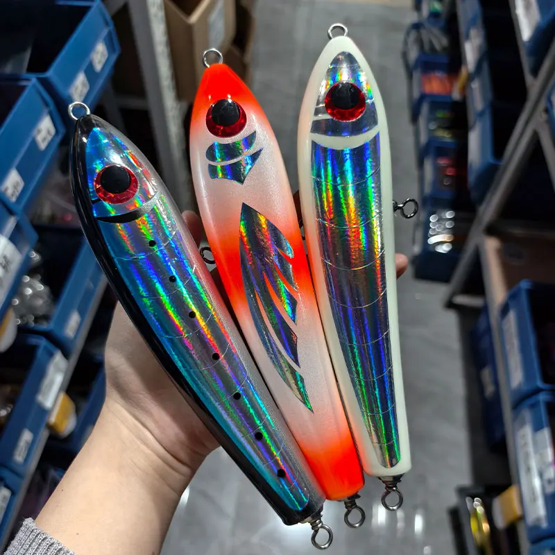 OBSESSION WD118 Señuelo de madera holográfico láser – Alta mar - imagen 4