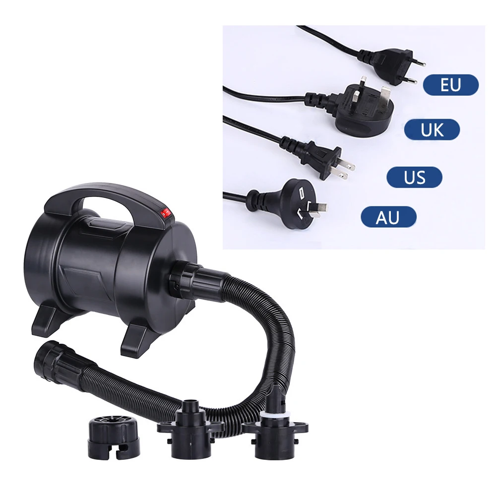 Bomba eléctrica para barco hinchable – Inflado rápido 1600W - imagen 4