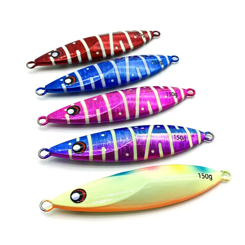 Jig Slow Pitch Metal Premium – Caída brillante para agua salada - imagen 2