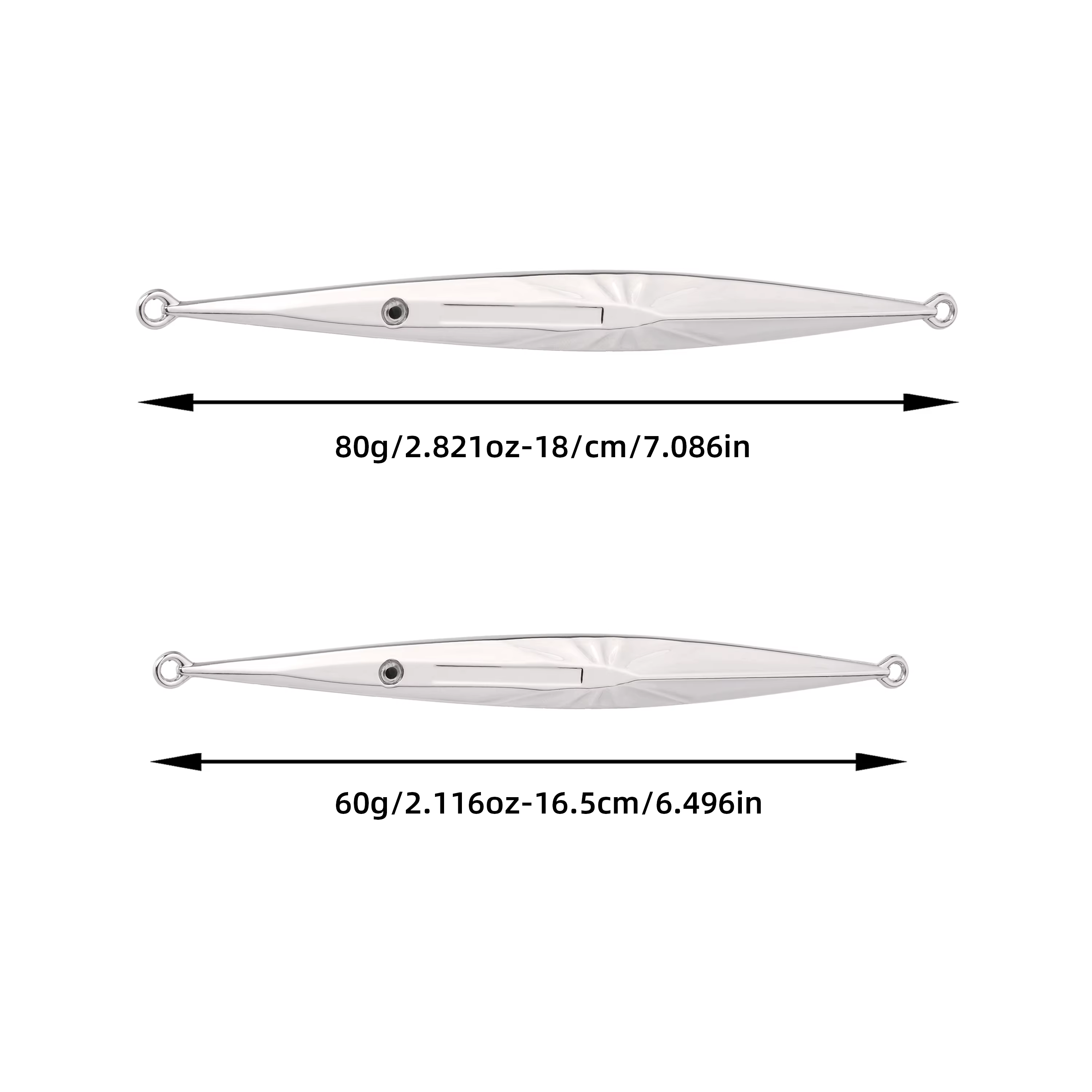 Cucharas Metal 60-80g para pesca desde orilla - imagen 5