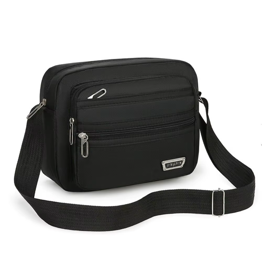 Bolso bandolera de pesca nailon Oxford hombre – Ligero y resistente