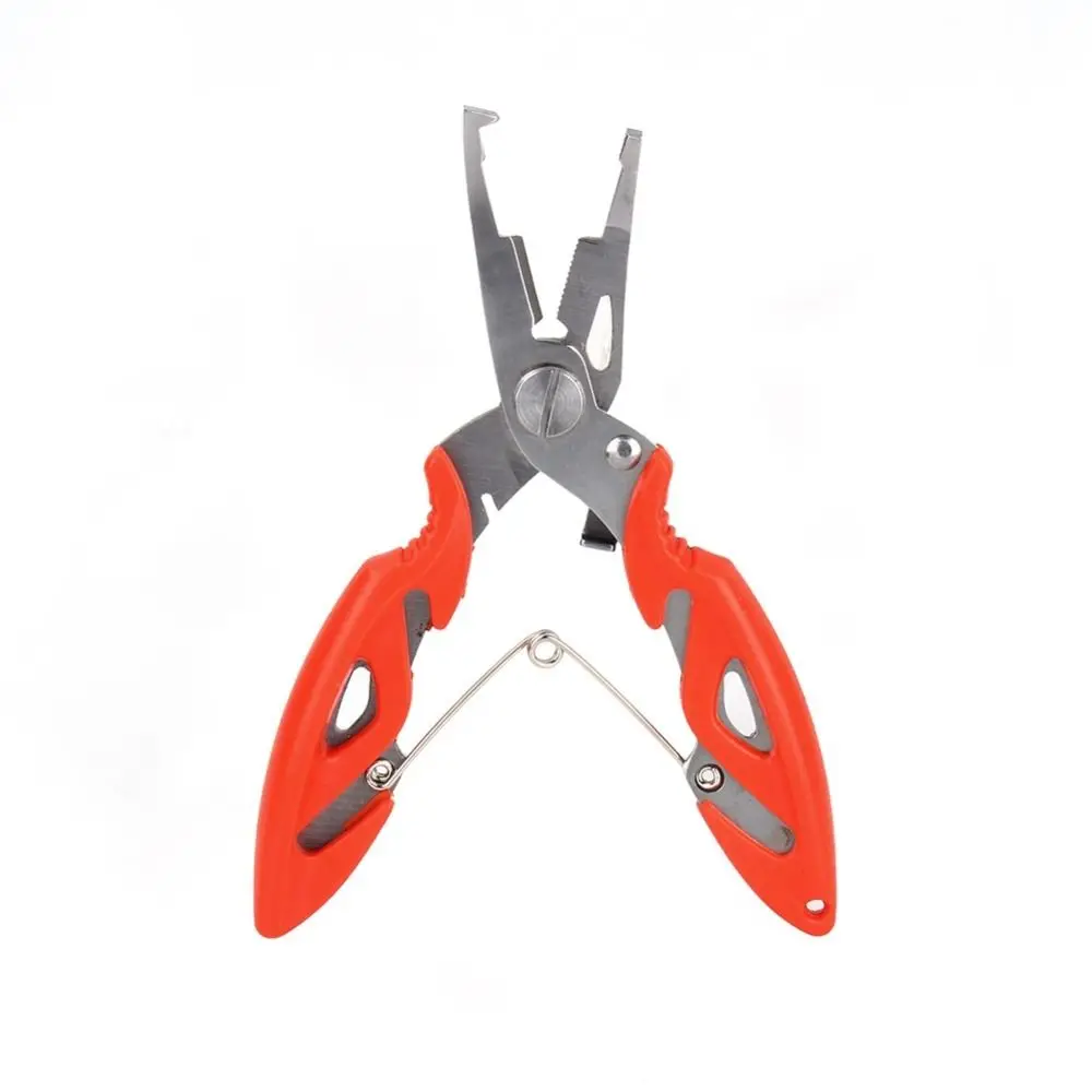 Alicates de pesca inox multifunción para cortar línea y anillas - imagen 3