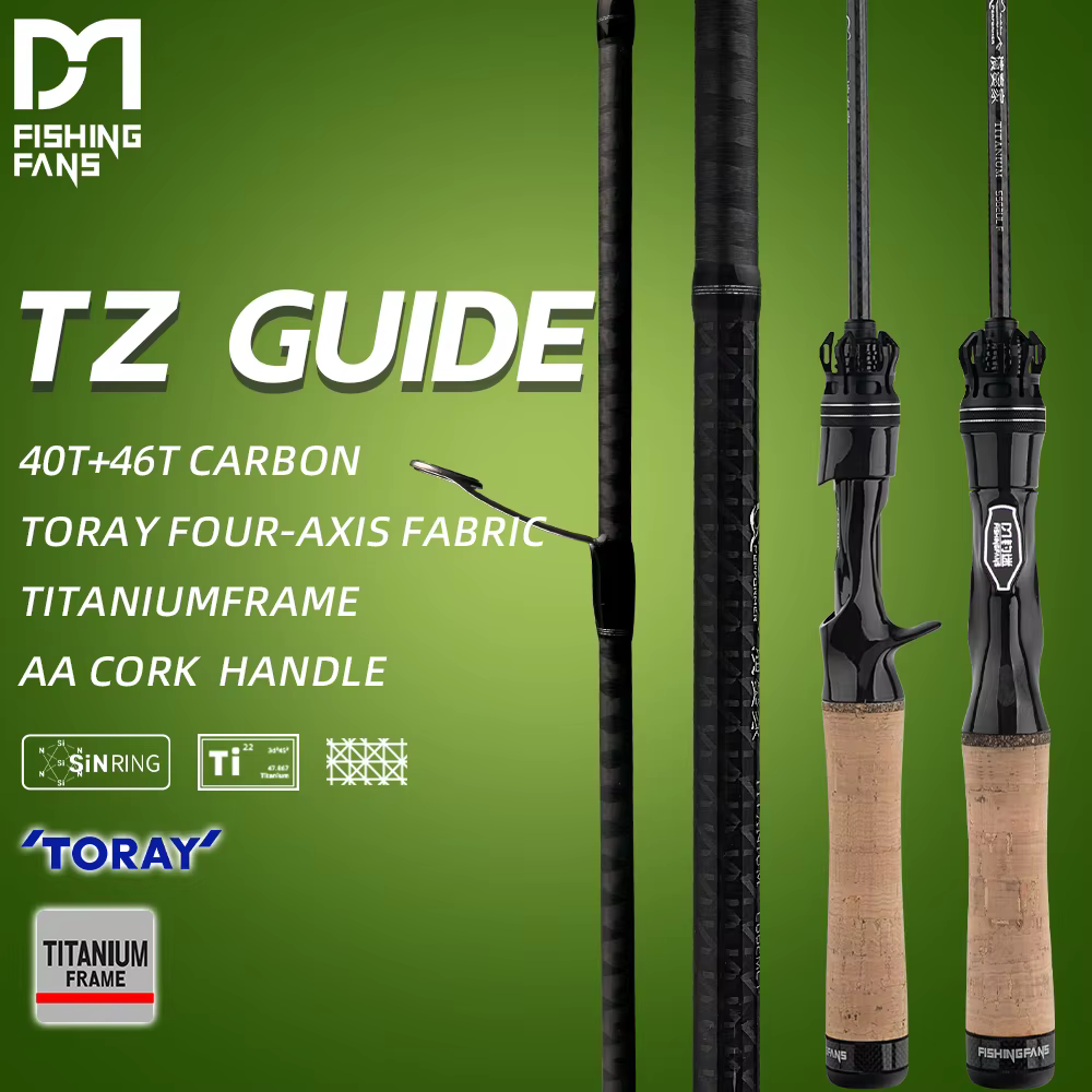 Caña de pesca Ultralight Fishingfans Performer TZ – 46T Carbono - imagen 5
