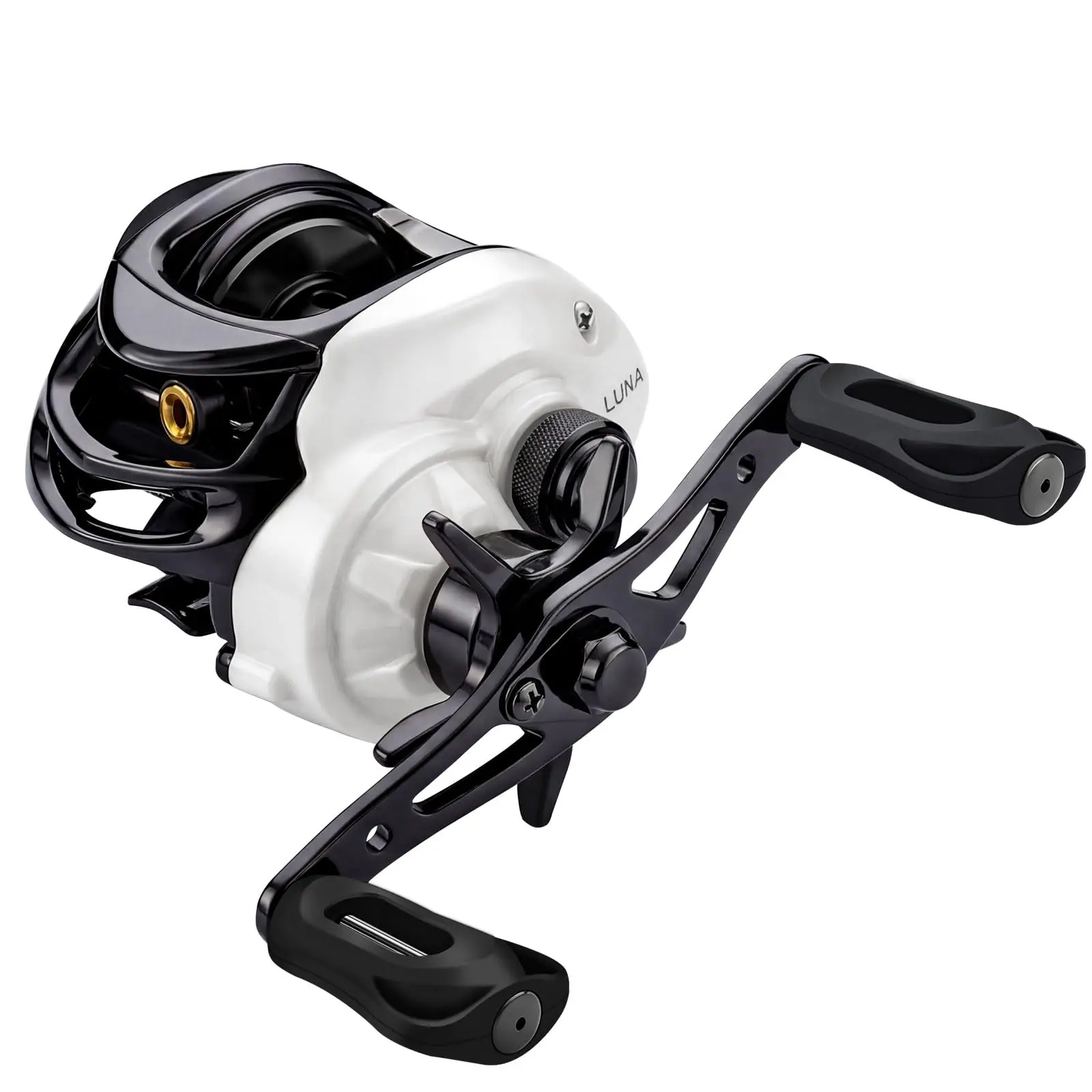Carrete de pesca Fishdrops Luna ligero perfil bajo, suave y fino - imagen 4