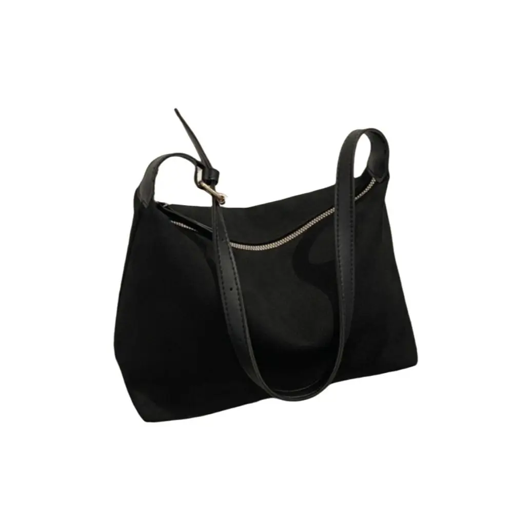 Bolso bandolera de gamuza gran capacidad con correa ajustable - imagen 3